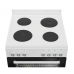 BFCB60EMW Beko  60cm Aeroperfect Freestanding Cooker and Electric Hotplate Cooktop